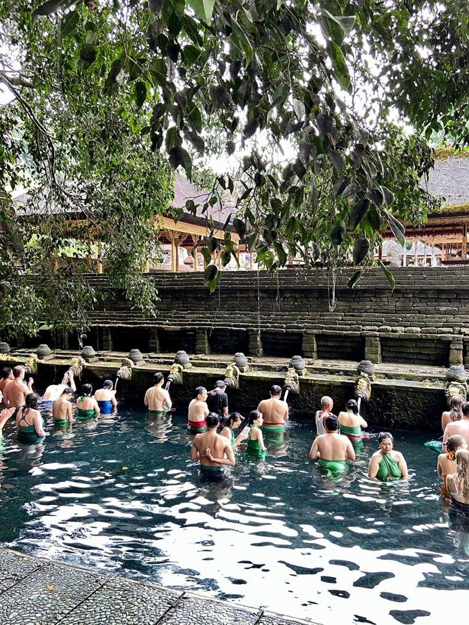 A holy water temple